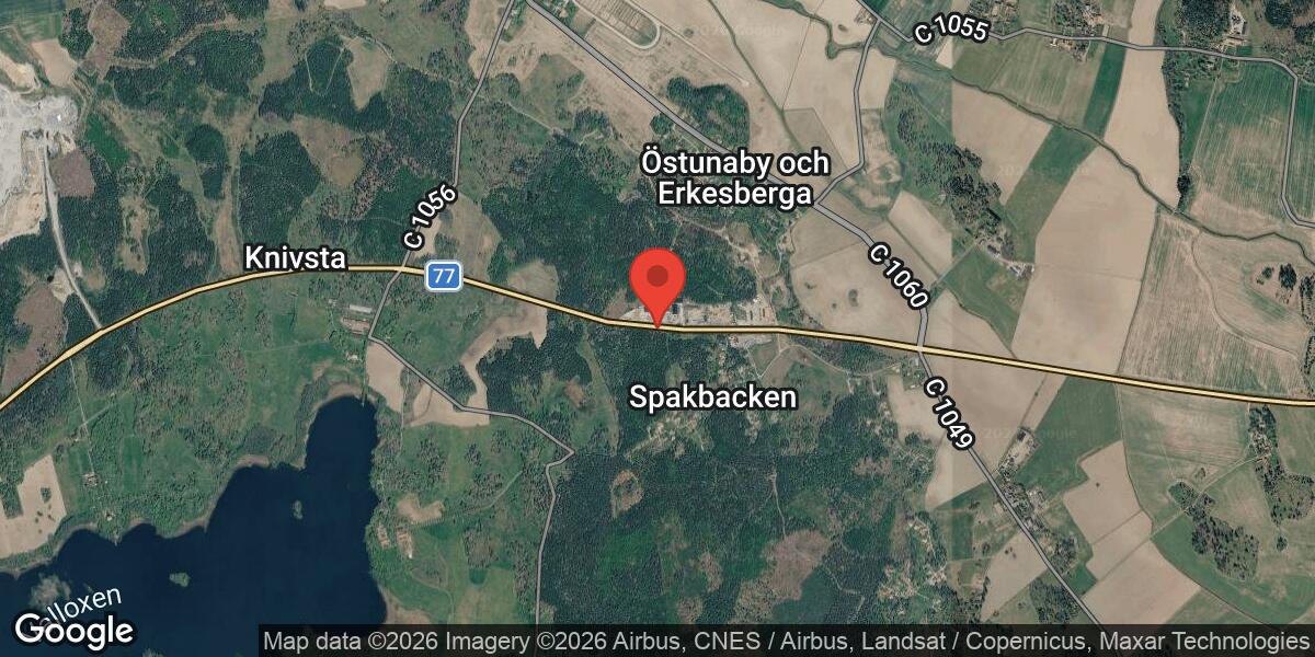 Vägarbete på Väg 77 mellan Eggebyholm och Åsby påverkar trafiken