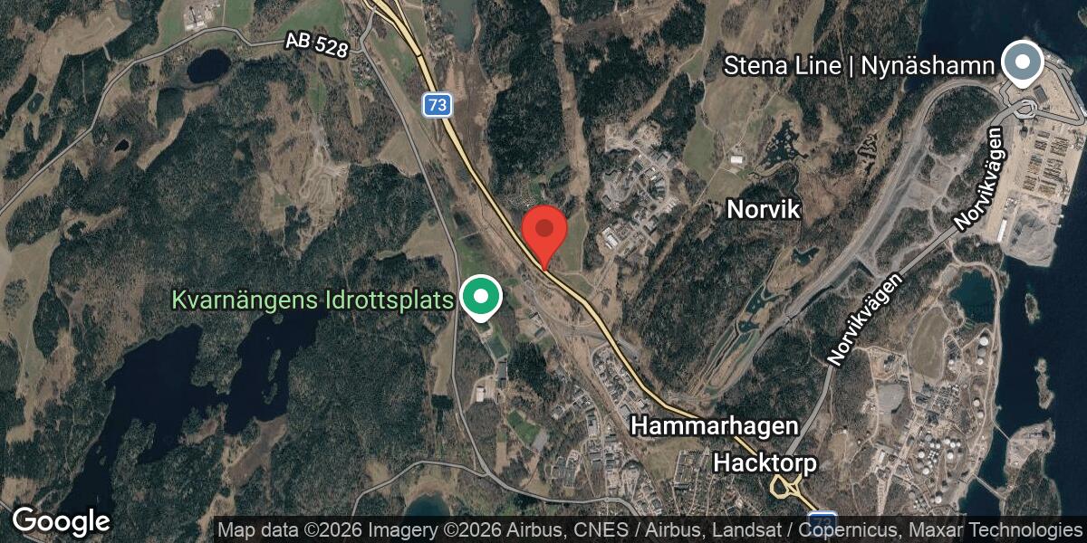 Beläggningsarbete på Väg 73 mellan Älgviken och Norvik avslutat