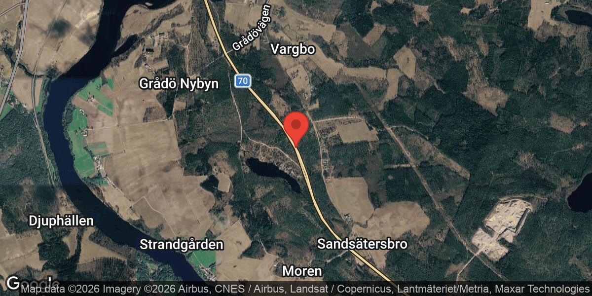 Vägarbete på väg 70 mellan Rembo och Nybyn avslutat