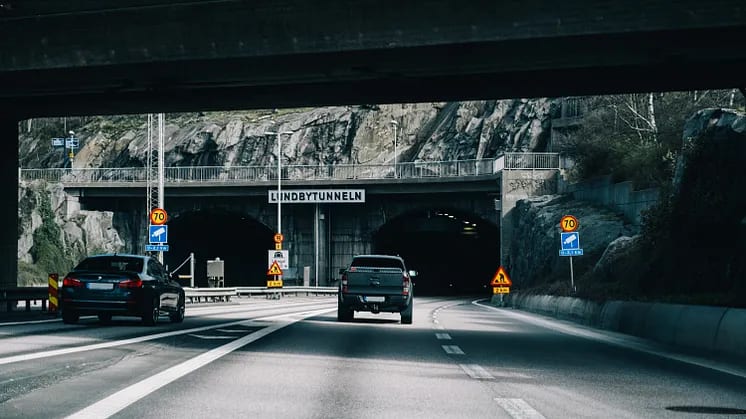 Stor trafikpåverkan när Lundbytunneln blir enkelriktad i över två år