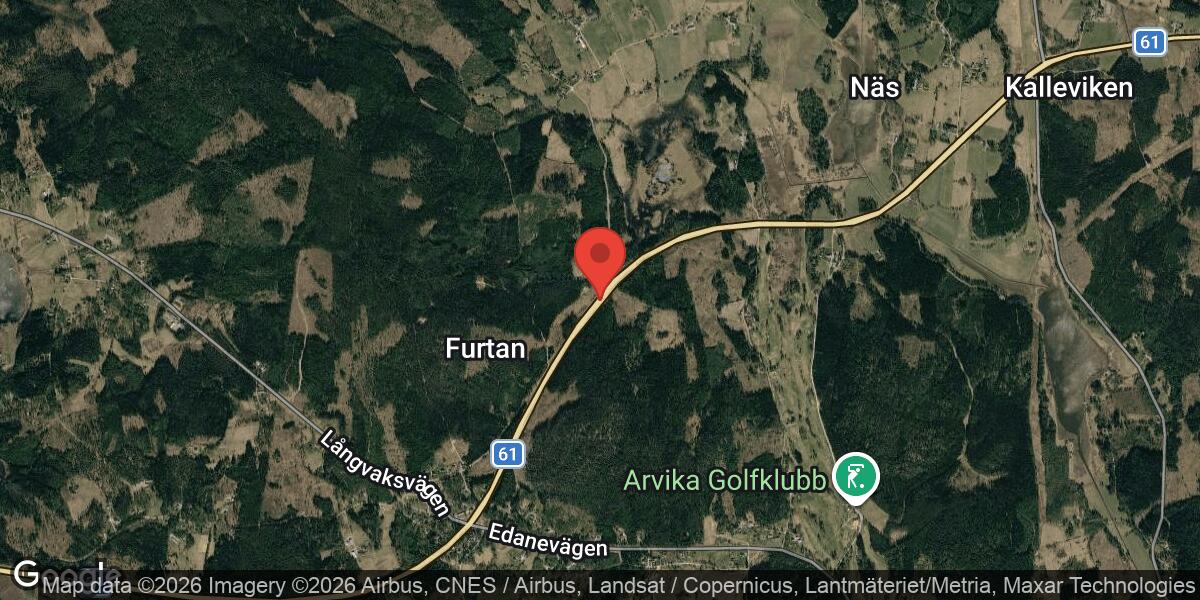Vägarbete med stor påverkan på väg 61 mellan Cirkulationsplats Ilanda och Riksgränsen Eda