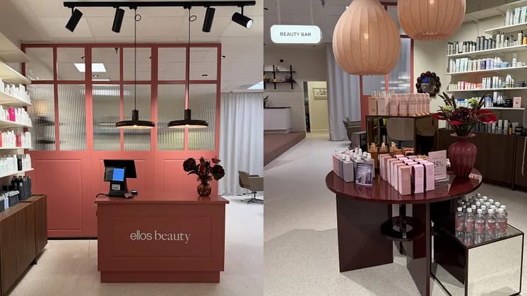 Ellos öppnar sin första fysiska skönhetsbutik i Göteborg