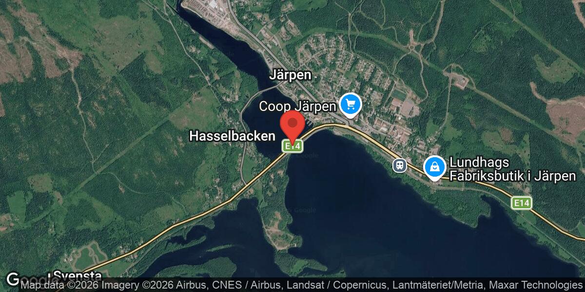 Personbilshaveri på E14 mellan Järpen och Tossön påverkar trafiken