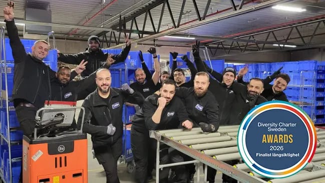 JYSK i Nässjö finalist i Diversity Charter Sweden Awards för språkträning på arbetstid