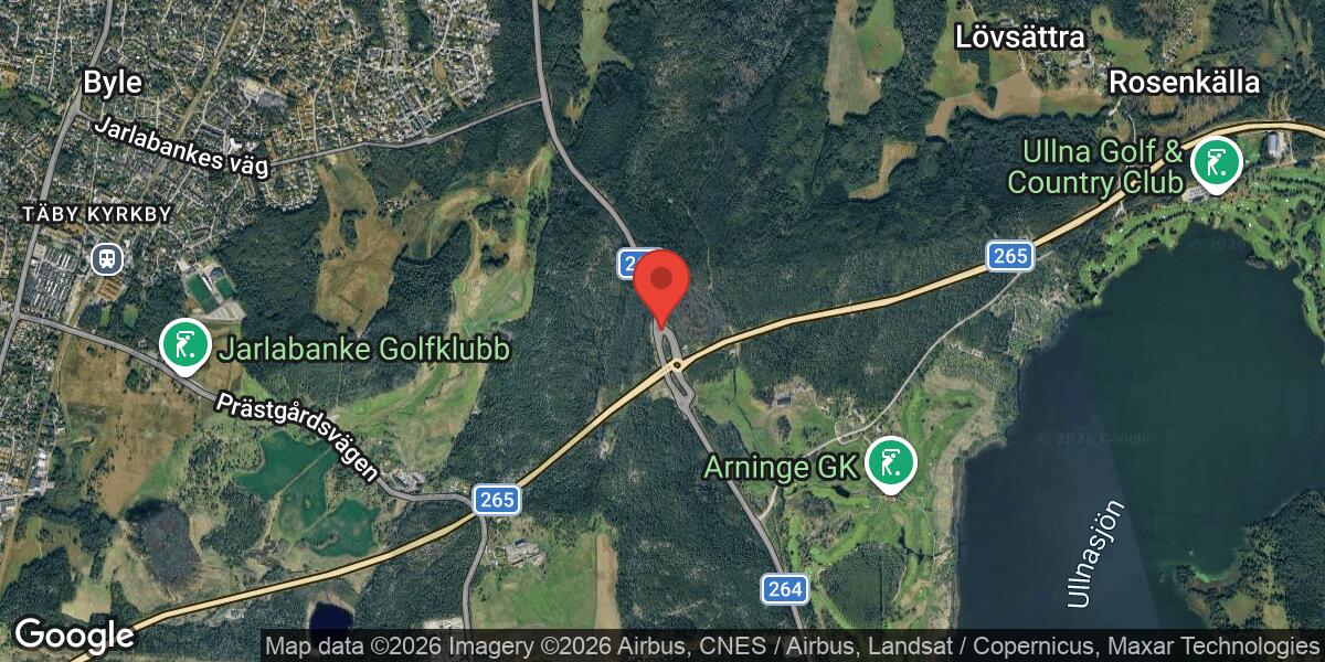 Olycka med flera fordon vid Cirkulationsplats Mossen på väg 264