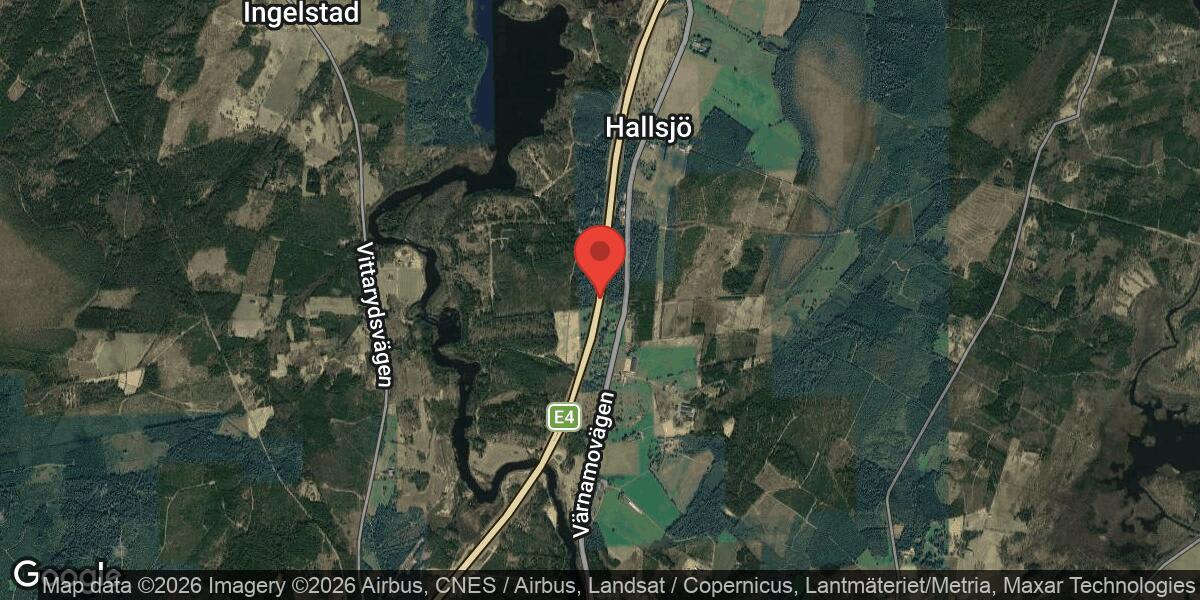 Vägarbete på E4 mellan Ljungby N och Toftaholm avslutat
