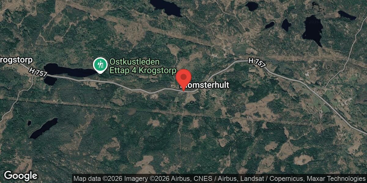 Olycka med tungt fordon på väg 757 mellan Snarås och Krokstorp
