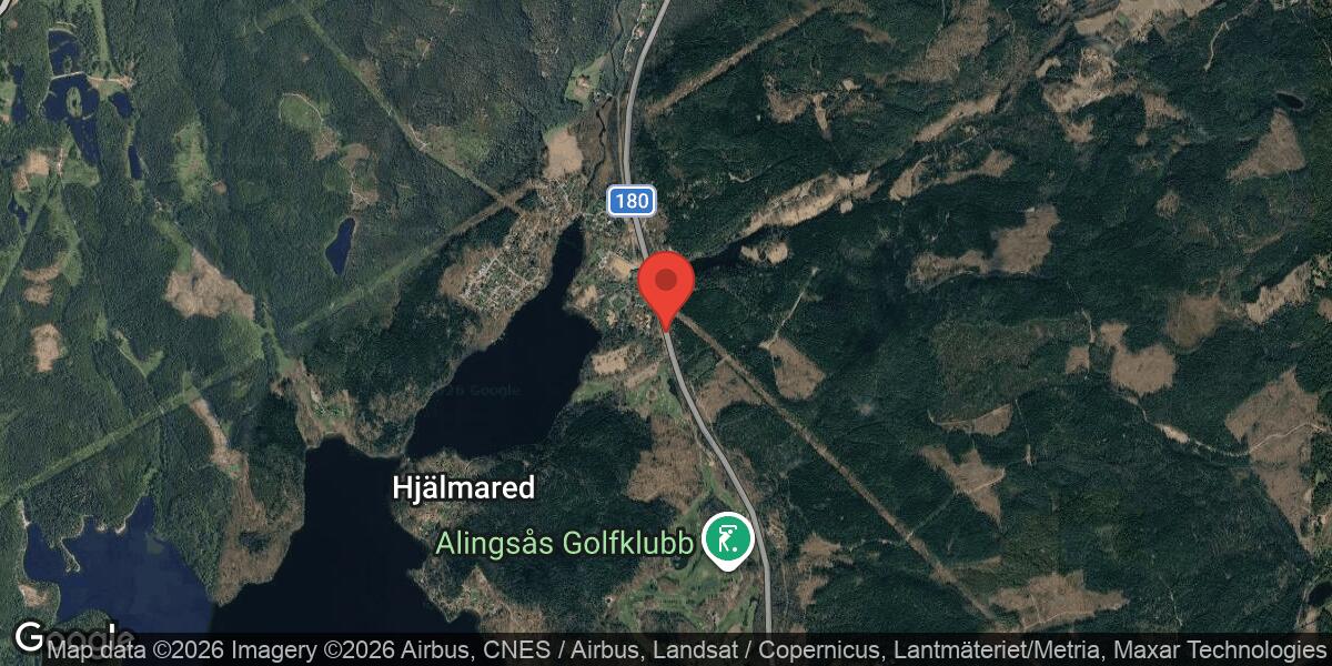 Singelolycka på väg 180 mellan Fagerlid och Ängabo