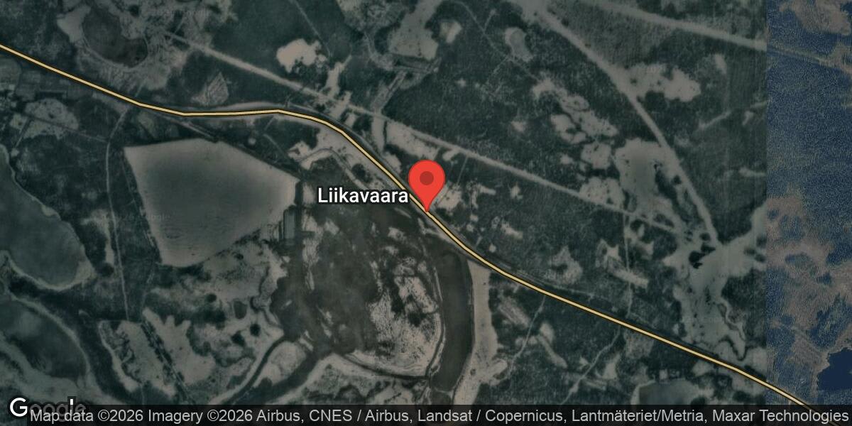 Sprängningsarbete på E10 mellan Leipojärvi och Linkanjänkkä påverkar trafiken