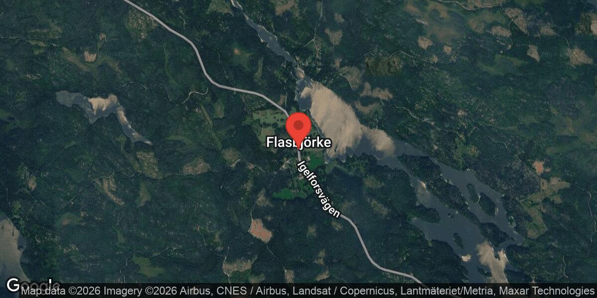 Vägarbete med stor påverkan på väg 1167 vid Yxviken norr om Lotorp