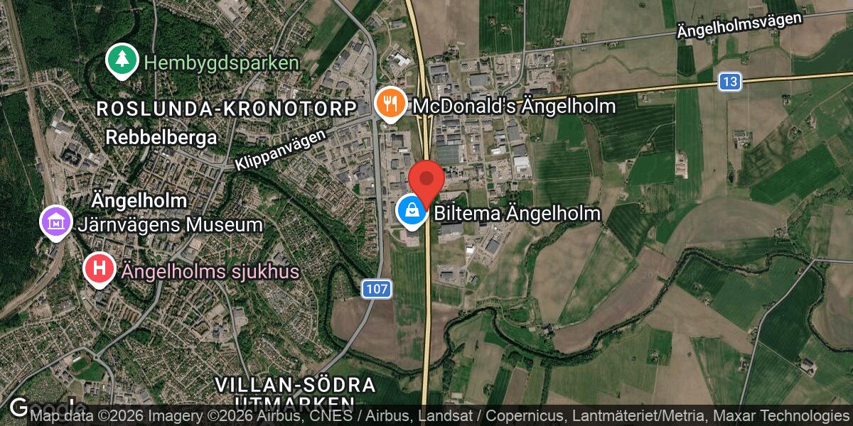 Trafikolycka med flera fordon på E6 mellan Höja och Rebbelberga