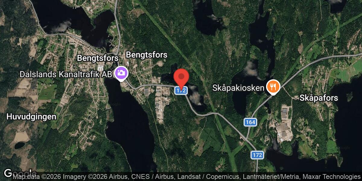 Vägarbete med stor påverkan på väg 172 mellan Skåpakorset och Bengtsfors avslutat