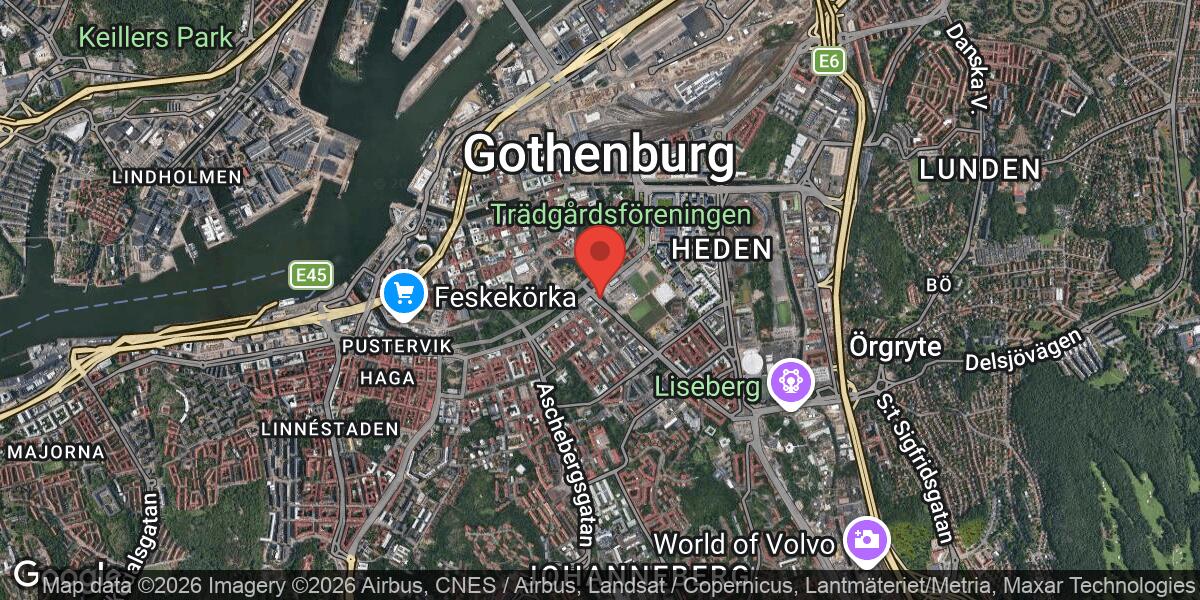 Vägarbete på Parkgatan i Göteborg med stor påverkan