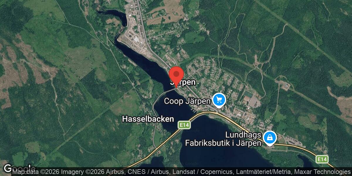 Singelolycka stänger väg 642 mellan Tossön och Järpen Brandstation