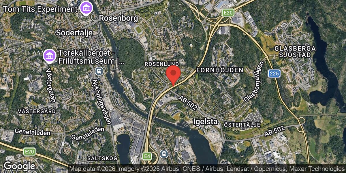 Vägarbete med stor påverkan på E4 mellan Moraberg och Saltskog i riktning mot Nyköping