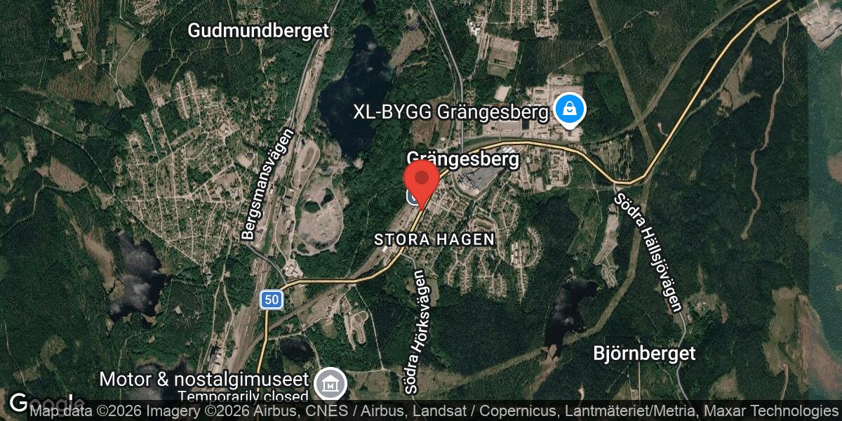 Vägarbete med stor påverkan på väg 50 mellan Grängesberg och Grängesberg Blåns
