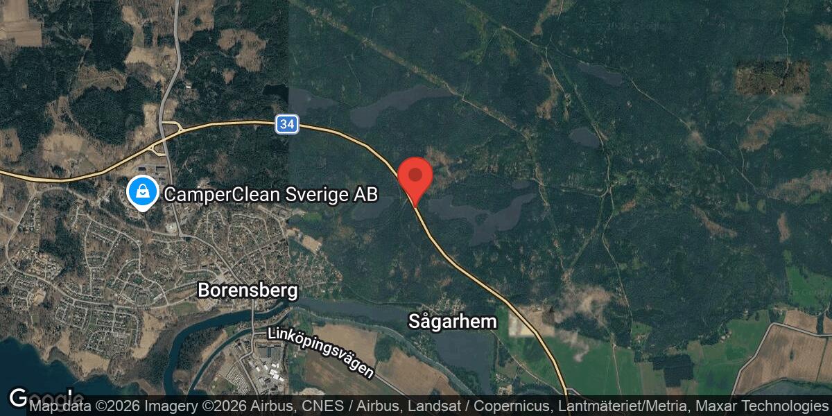 Vägarbete med stor påverkan på Väg 34 mellan Brunnby och Brånshult