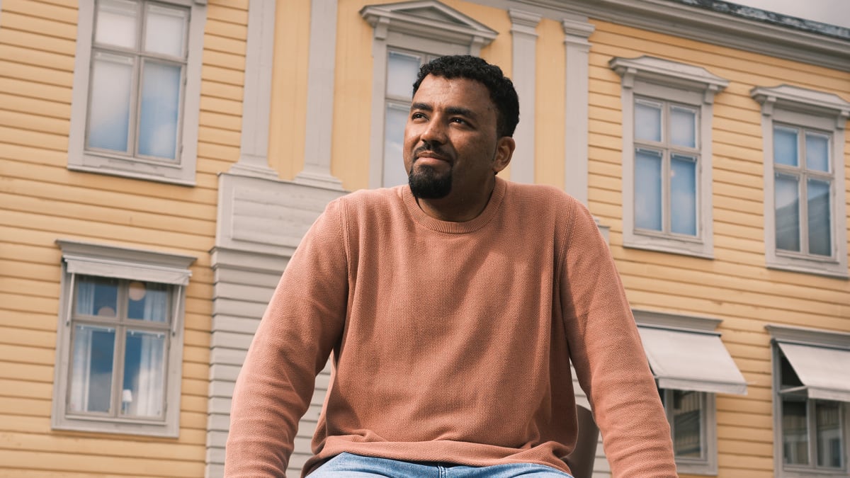 Omer Khedr blir Piteås nya fristadsmusiker