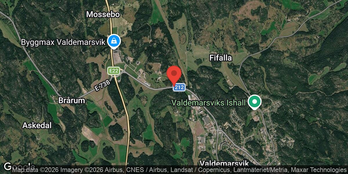 Vägarbete med stor påverkan på Väg 212 mellan Mossebo och Valdemarsviks Centrum