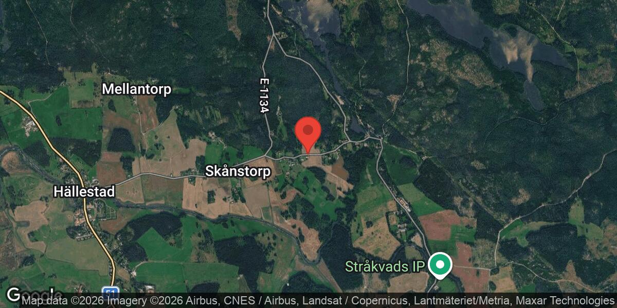 Vägarbete med stor påverkan på väg 1164 mellan Skånstorp och Sonstorps Bruk