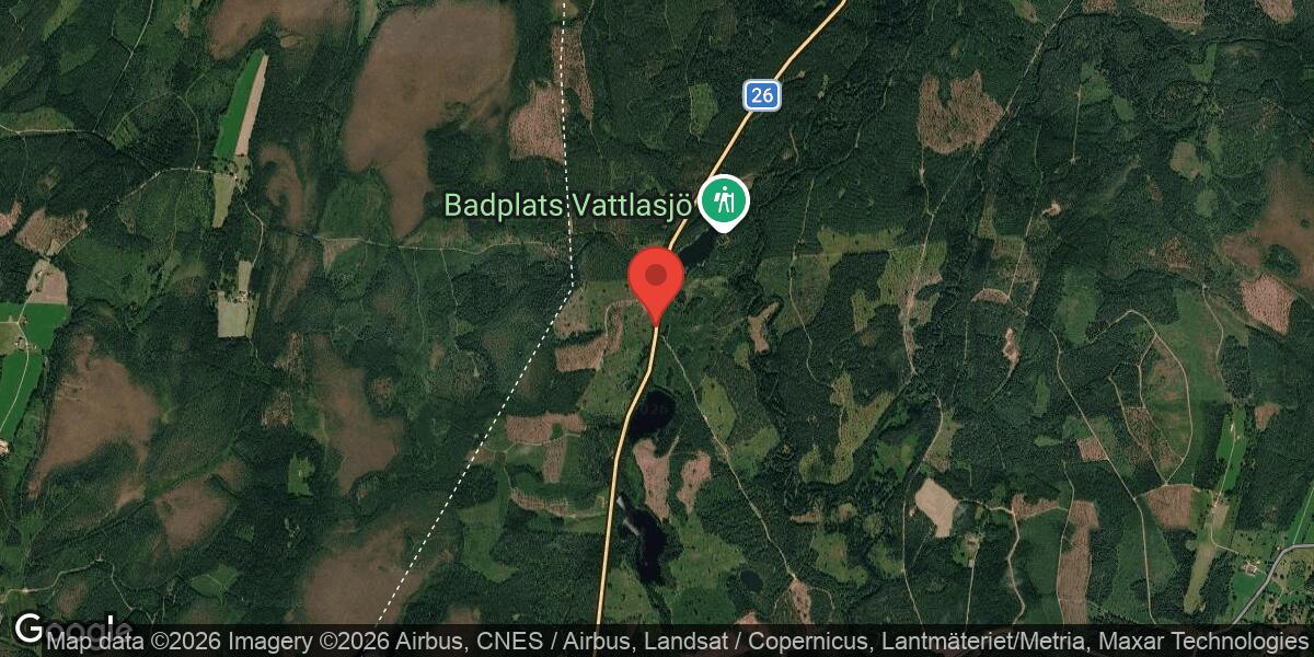Beläggningsarbete på Väg 26 mellan Skogsliden och Bårarydsby med stor påverkan