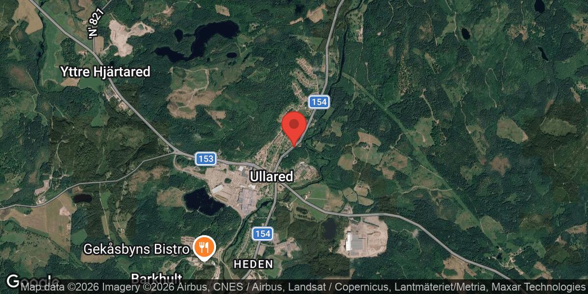 Beläggningsarbete på väg 154 mellan Ullared och Fridhemsberg med stor påverkan