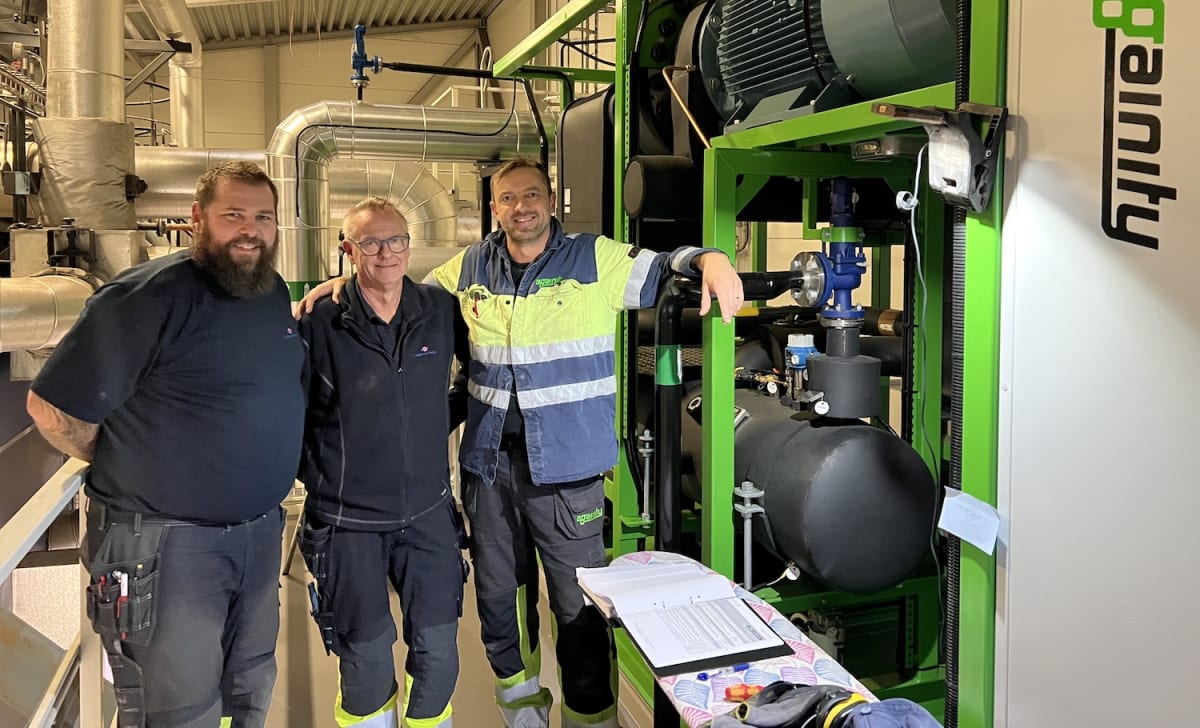 Gislaved Energi stärker beredskapen med ny turbin och batterilager