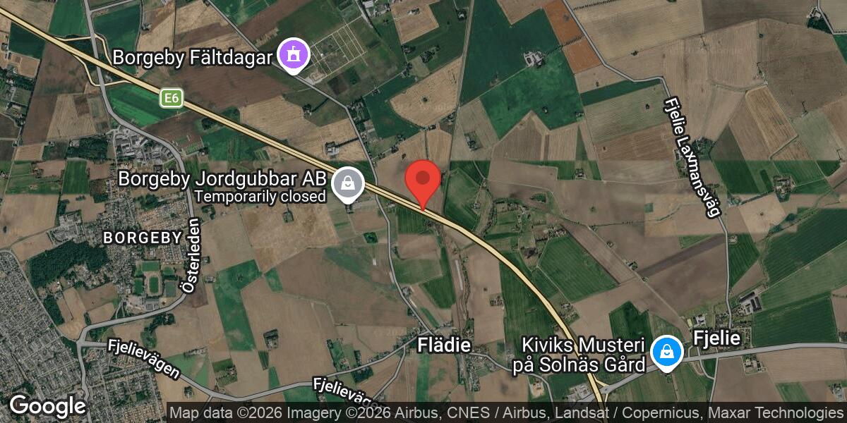 Vägarbete med stor påverkan på E6 mellan Landskrona N och Petersborg