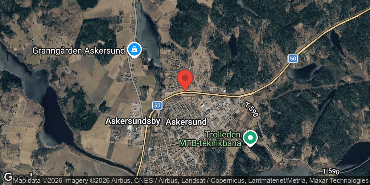 Räckesarbeten på Väg 50 mellan Askersund Ö och Askersundsby påverkar trafiken