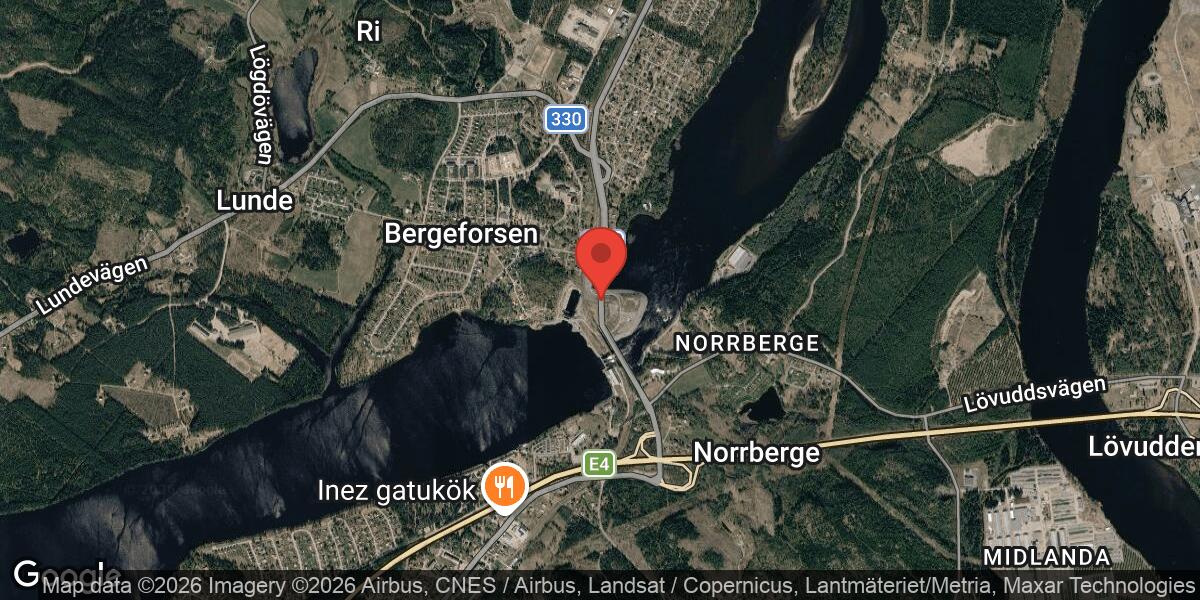 Vägarbete med stor påverkan på väg 331 vid Bergeforsen