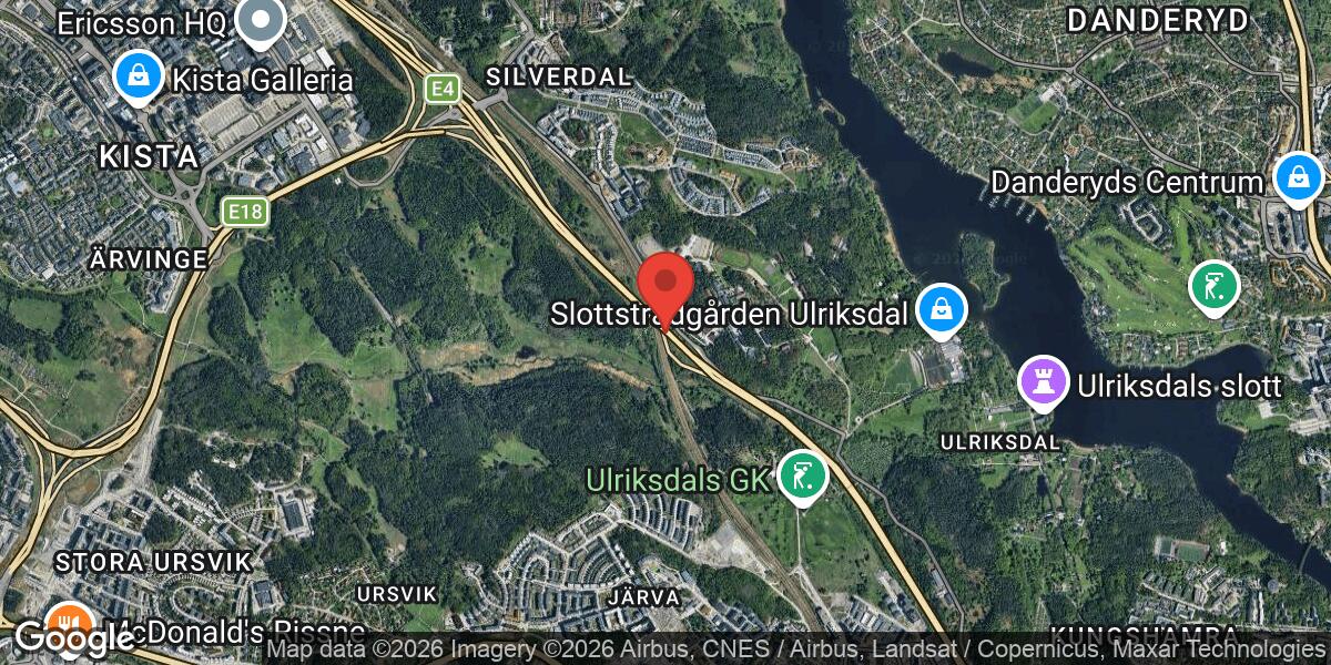 Olycka på E4 vid Trafikplats Sörentorp med stor påverkan i riktning mot Stockholm