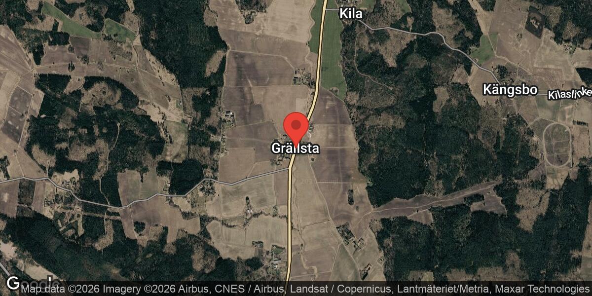 Vägarbete med skyltarbeten på väg 56 vid Grällsta – begränsad framkomlighet