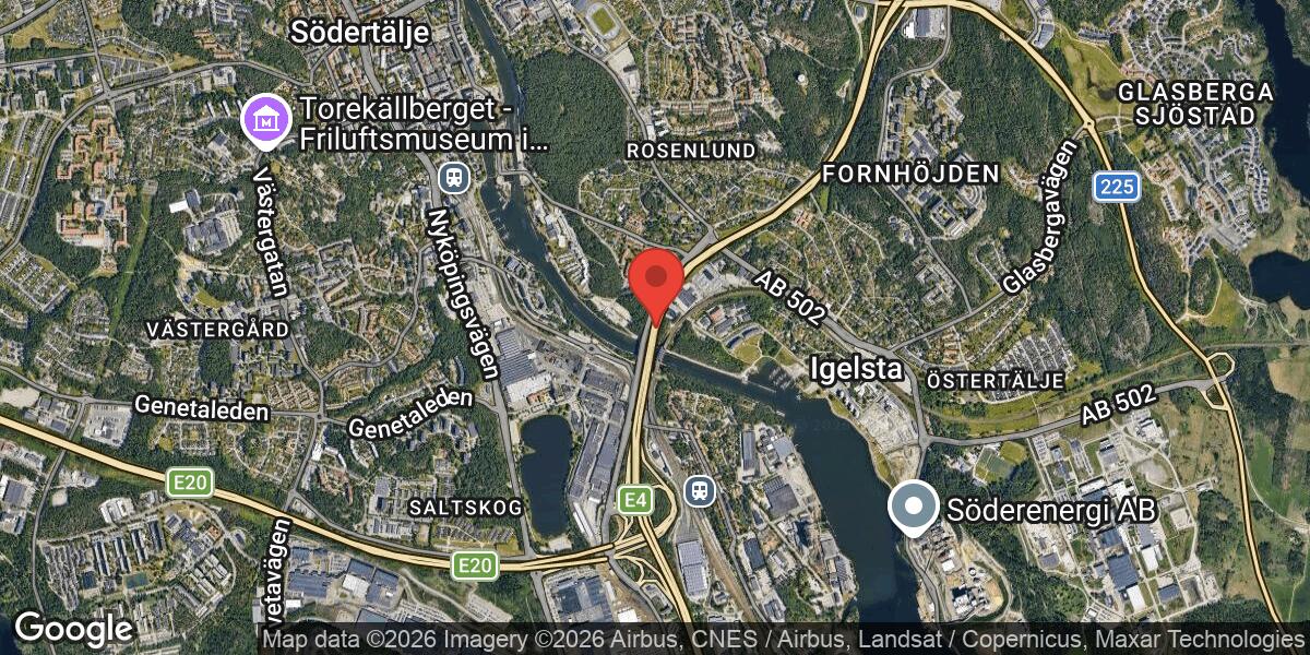 Vägarbete med stor påverkan på E4 vid Sofiehill mot Stockholm