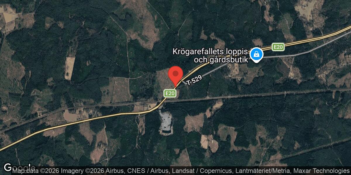 Vägarbete med stor påverkan på E20 mellan Storängen och Trafikplats Vretstorp