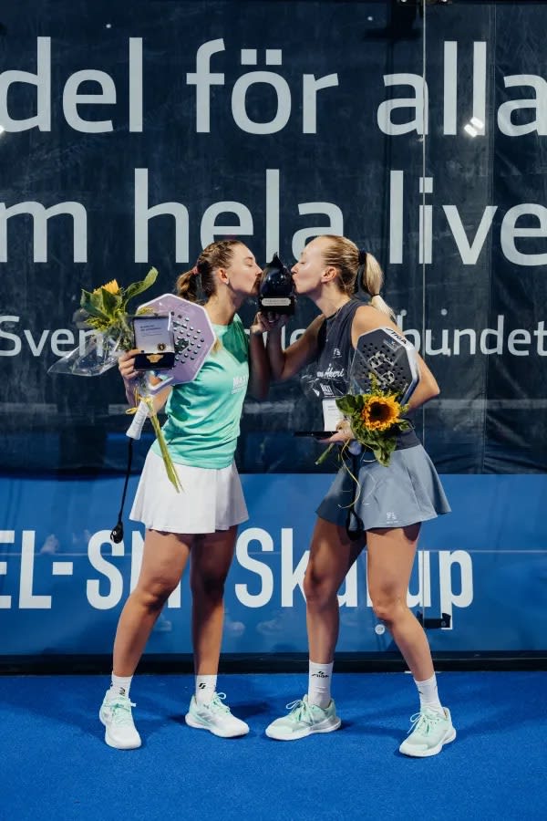Segrarna i Padel-SM korade i Skurup – tredje raka gulden till Björk/Girdo och Appelgren/Rutgersson