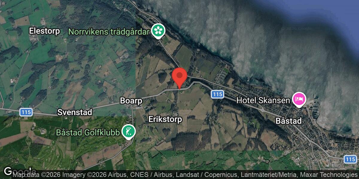 Vägarbete med stor påverkan på väg 115 mellan Boarp och Båstad