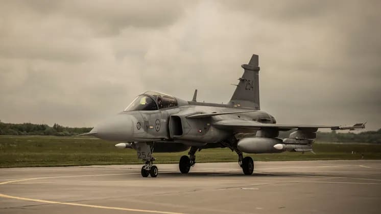 Svenska stridsflyg deltar i ny Nato-insats i Polen