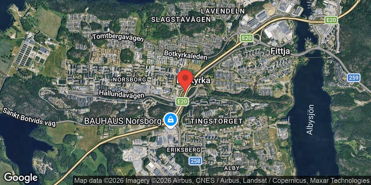 Vägarbete på E4 mellan Fittja och Hallunda påverkar trafiken