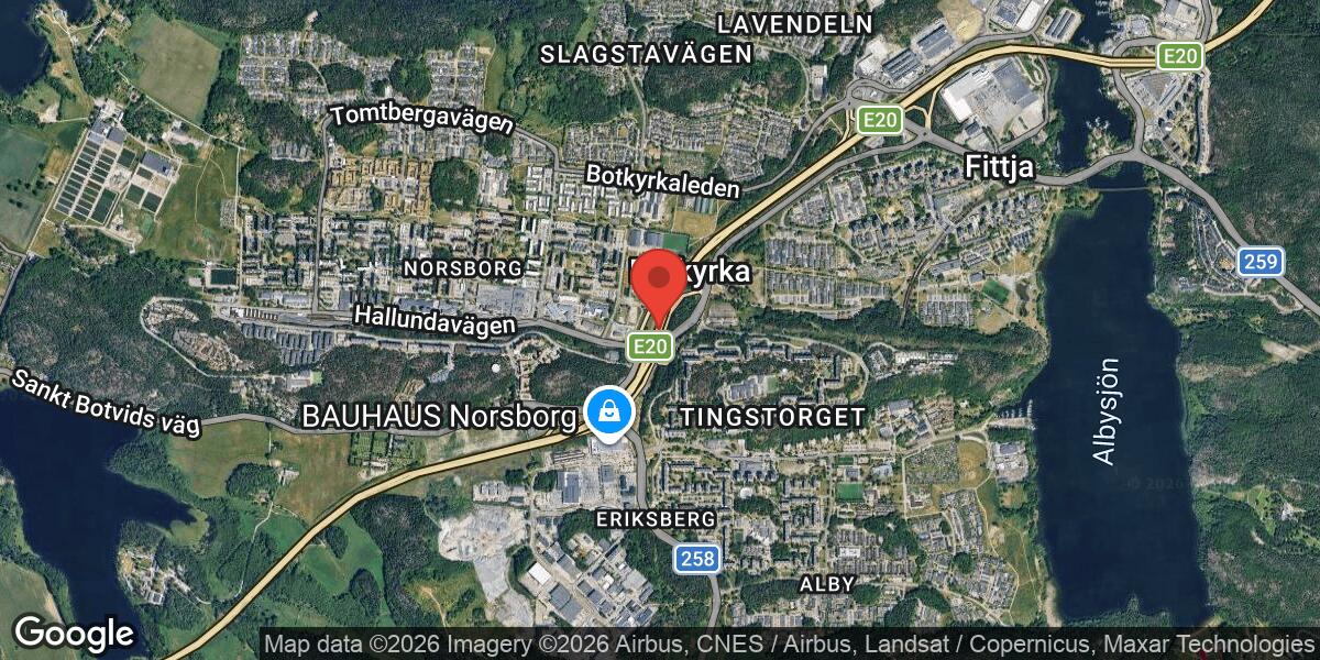 Vägarbete på E4 mellan Hallunda och Fittja påverkar trafiken mot Stockholm