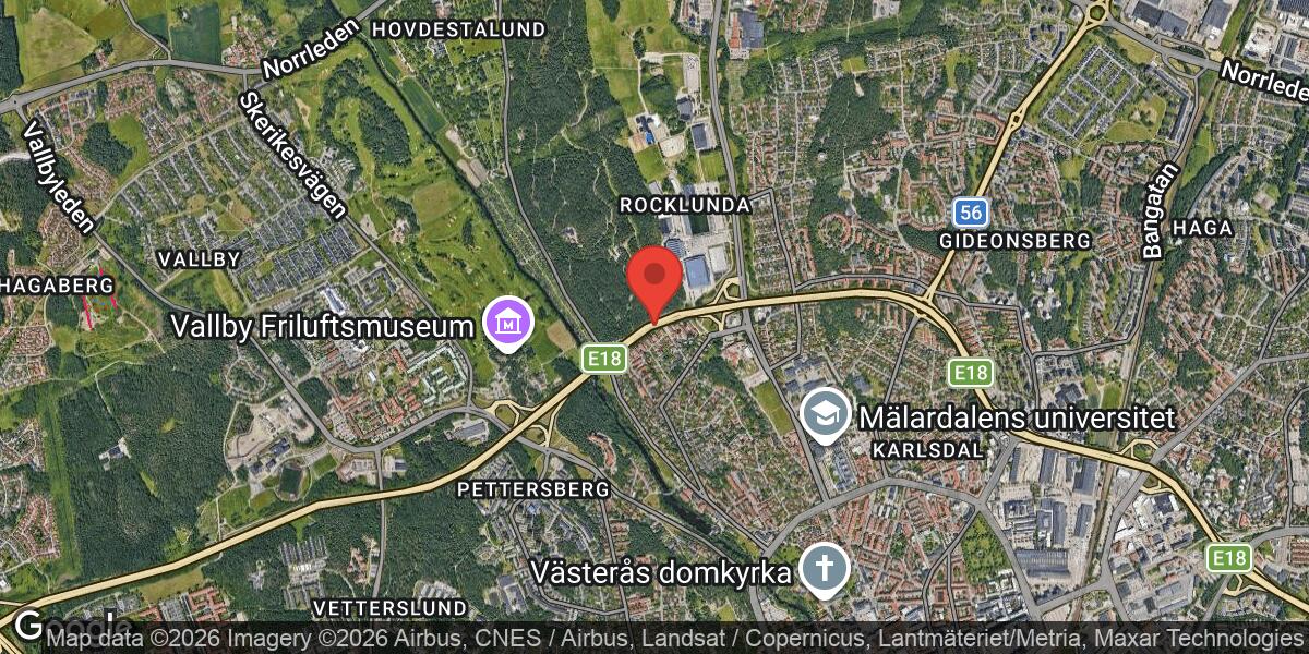 Vägarbete med stor påverkan på E18 mellan Skälbymotet och Talltorpsmotet