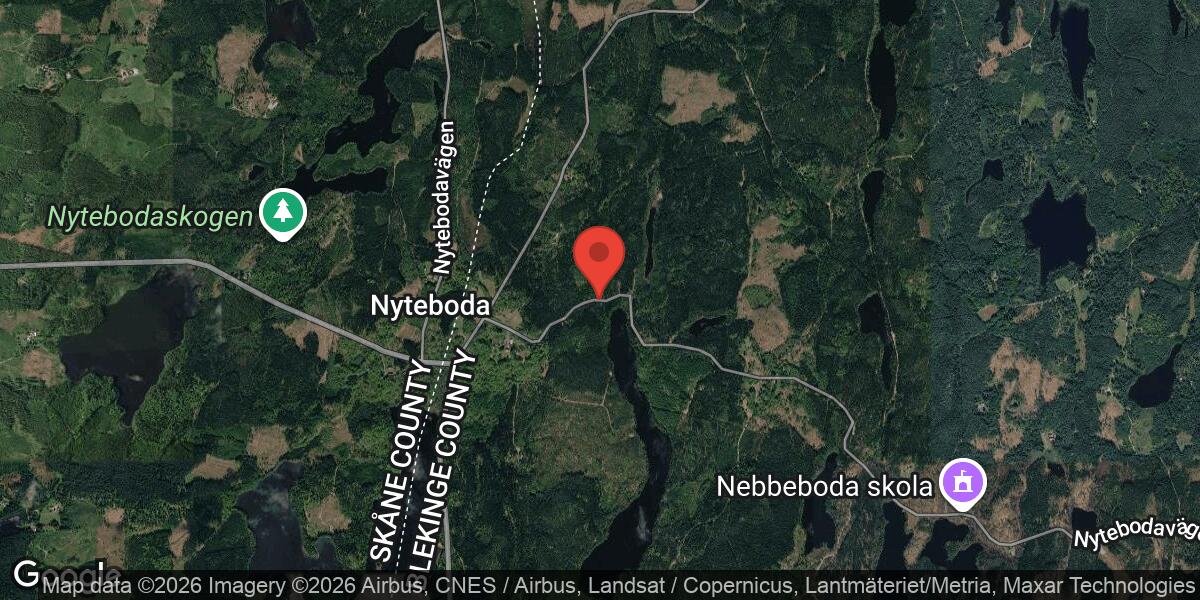 Singelolycka stänger väg 538 mellan L Nyteboda och Halabron
