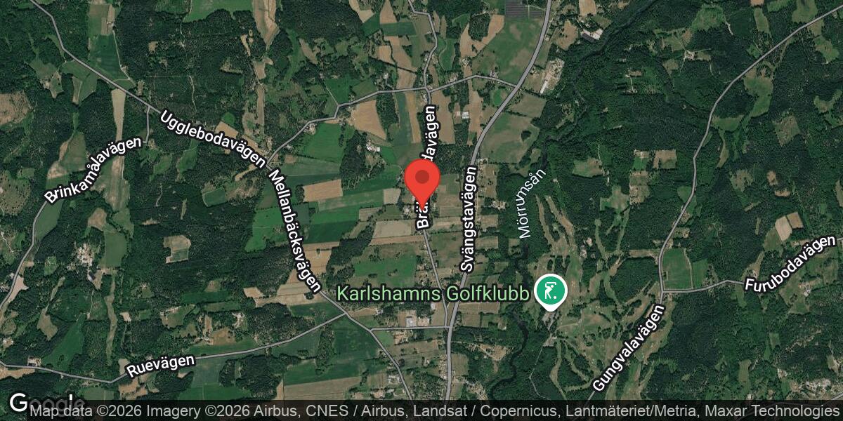 Omfattande brand stänger väg 567 mellan Mörrums Ryd och Forneboda S