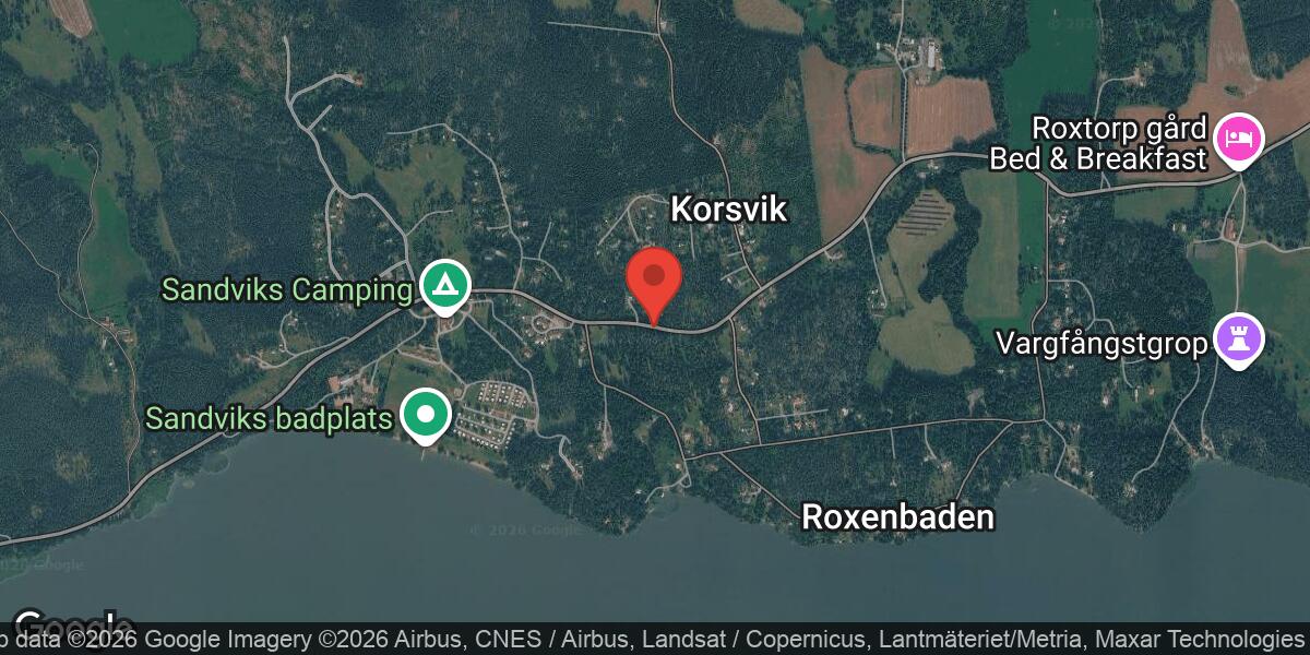 Vägarbete på väg 1136 vid Korsvik