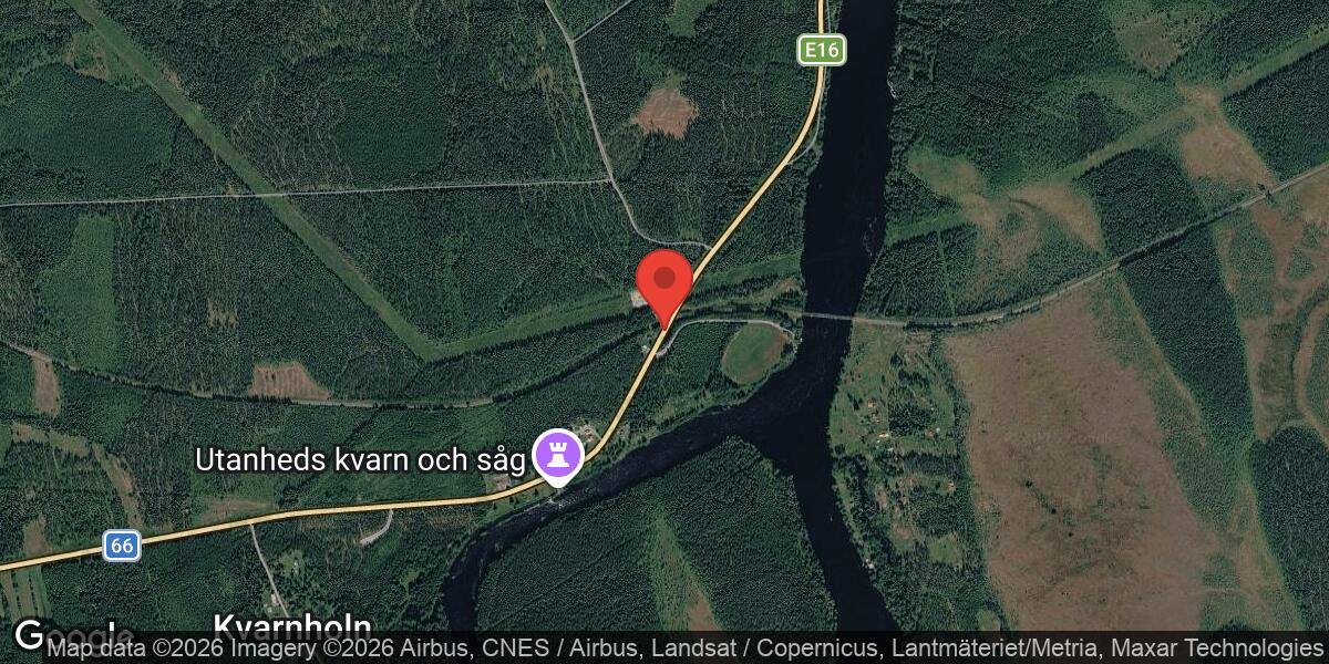 Vägarbete stänger E16 mellan Nås och Fänforsen