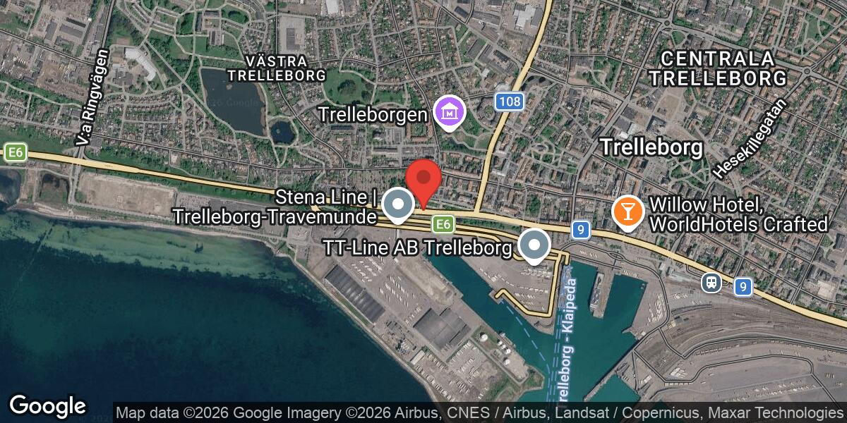 Beläggningsarbete påverkar väg 9 genom Trelleborg