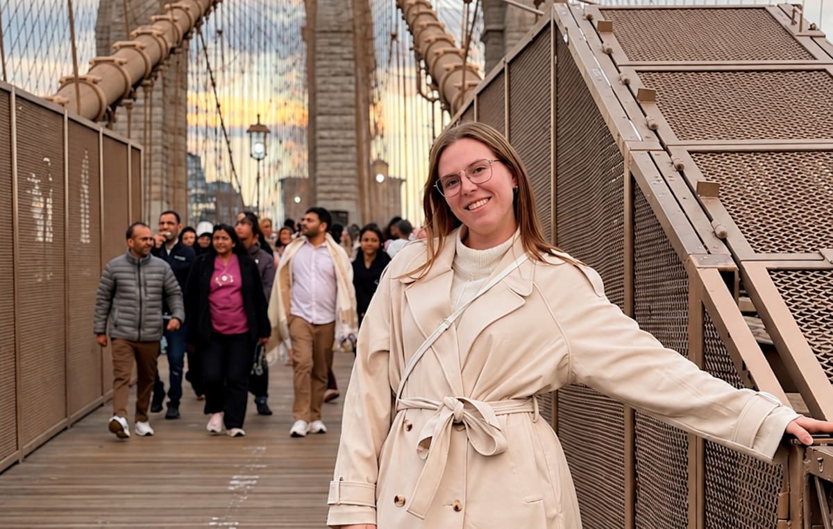 Julia från Höör fick ställa frågor till amerikansk toppdiplomat
