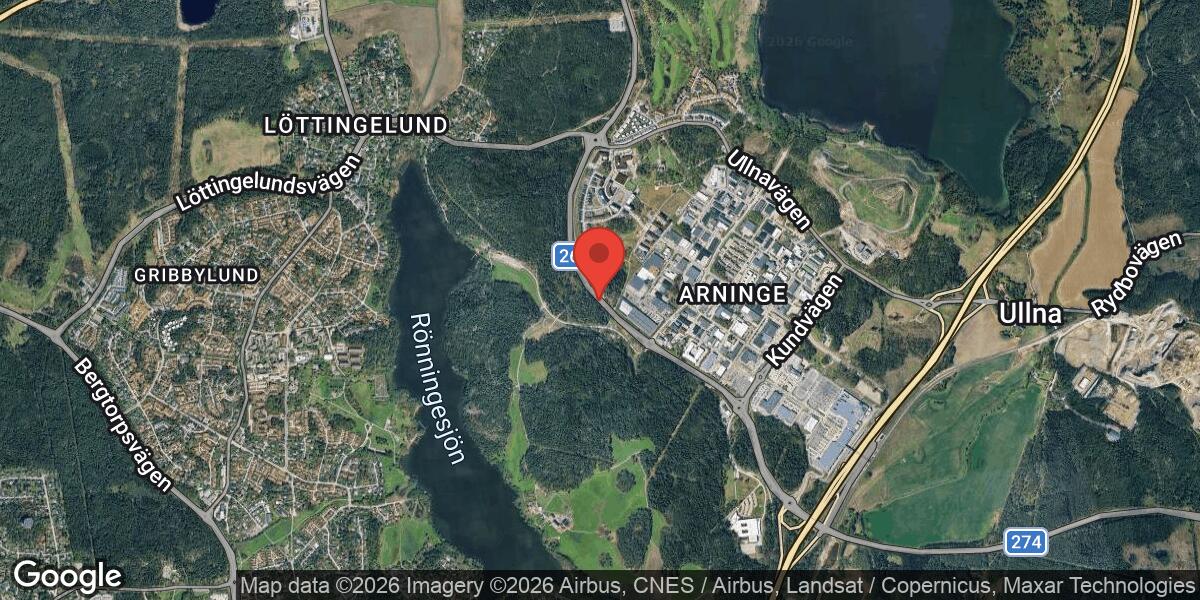 Olycka på väg 264 vid Arninge och Hägerneholm