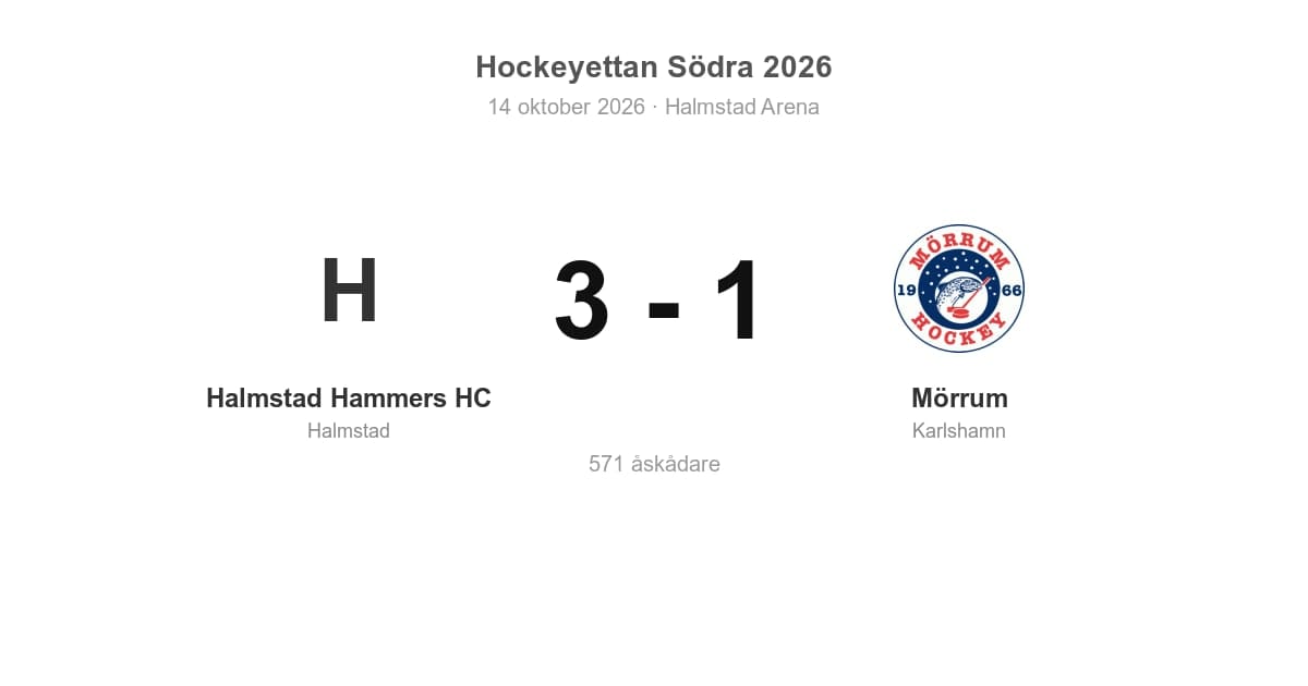 Mörrum föll i bortamatchen mot Halmstad