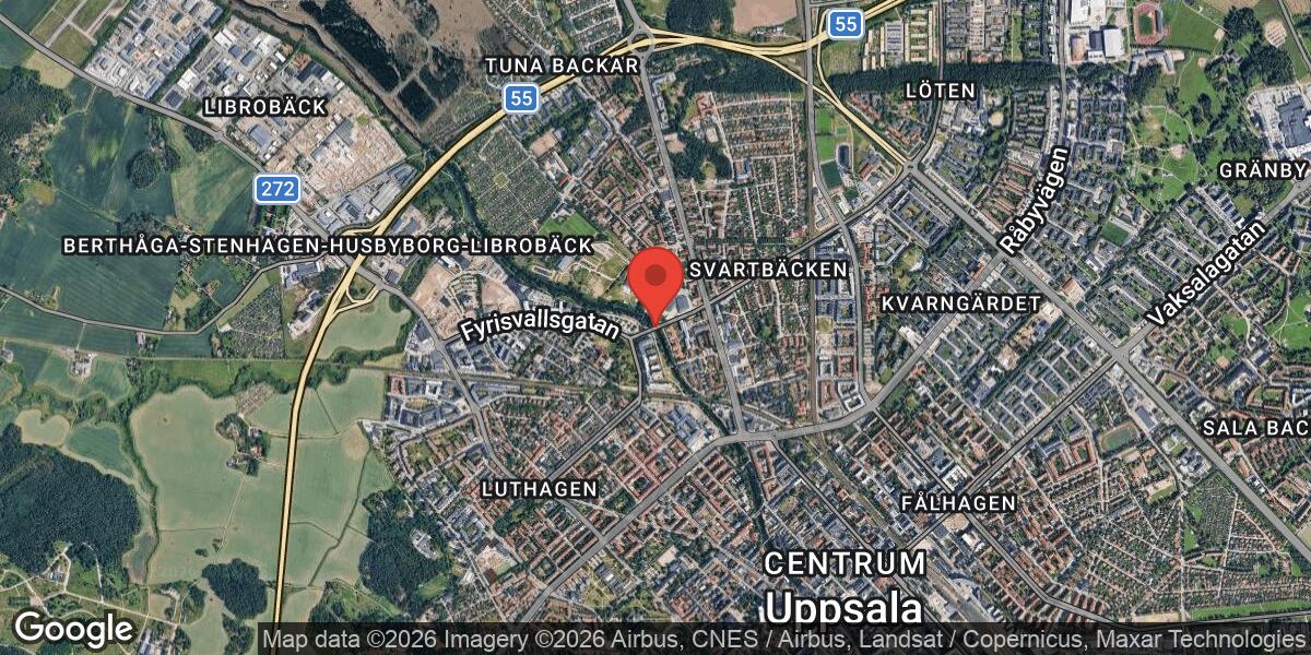 Uppsala Marathon påverkar trafiken på Gamla Uppsalagatan
