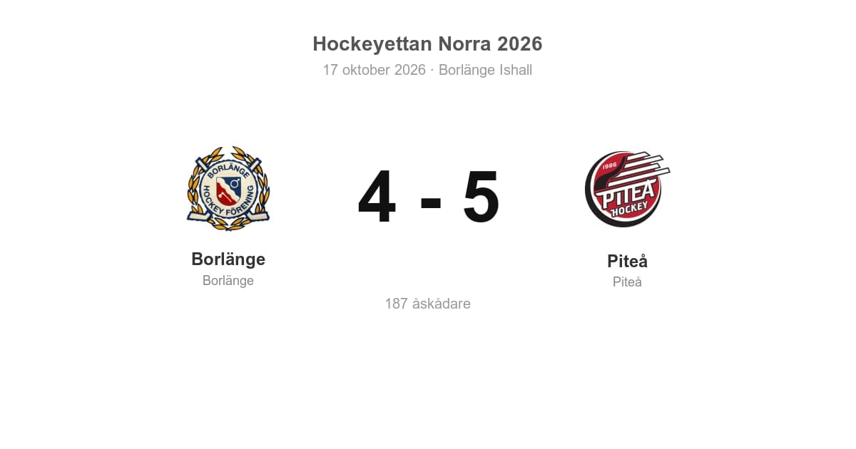 Vinst mot Borlänge i bortamatch